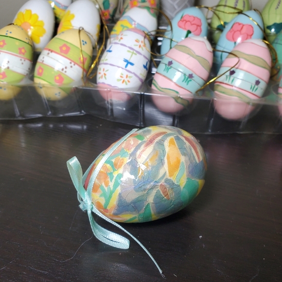 18PK Easter Ornament Eggs - Picture 5 of 5